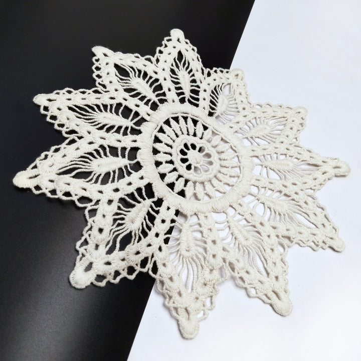 Twinkling Star Doily Patch