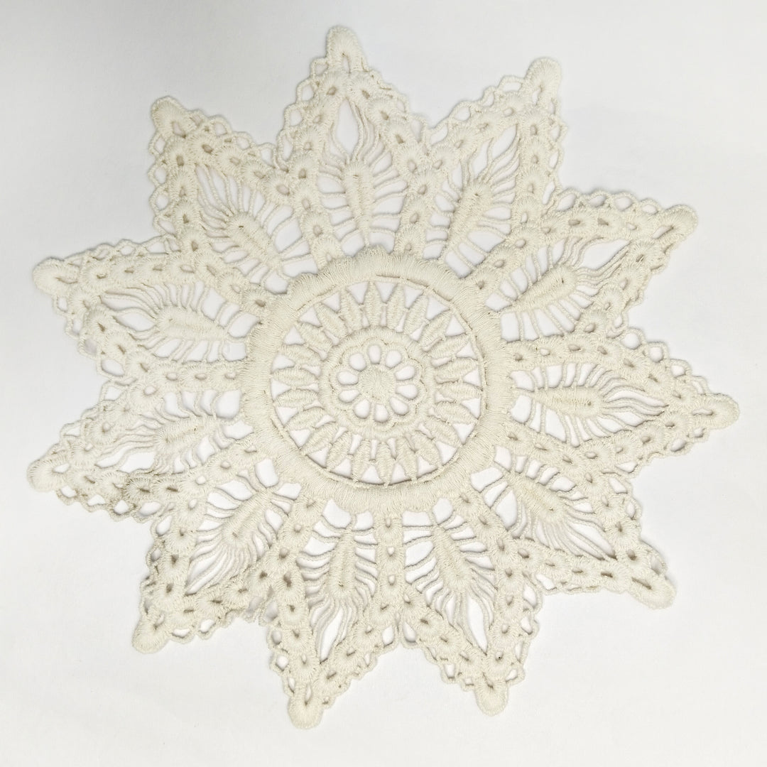 Twinkling Star Doily Patch