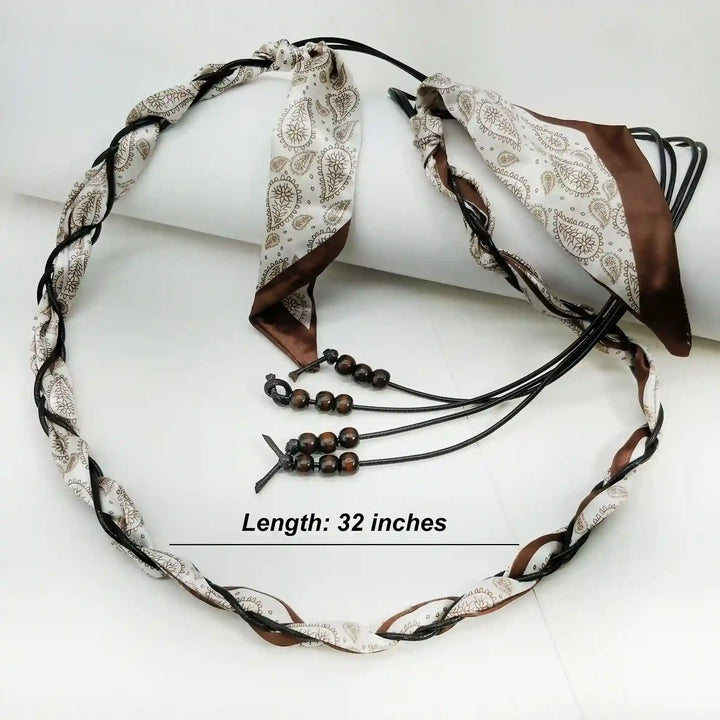 Two-Toned Braided Belt