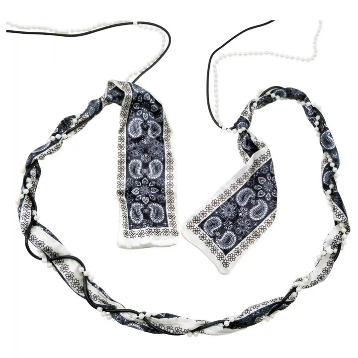 Pearl Scarf Wrap Belt
