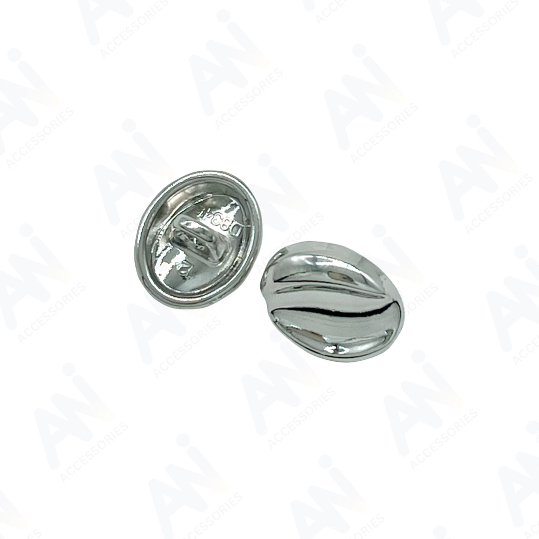 Modern Oval Button for Clothing and Crafts