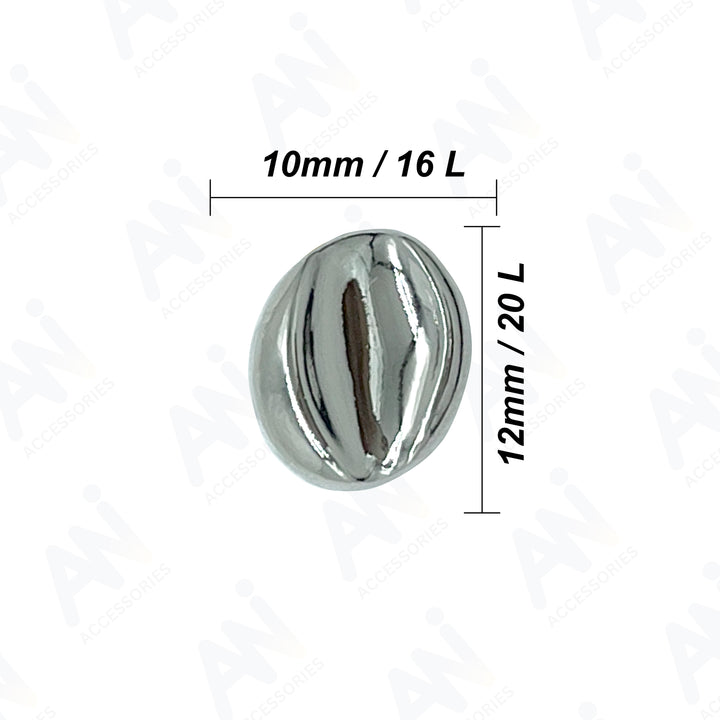 Modern Oval Button for Clothing and Crafts