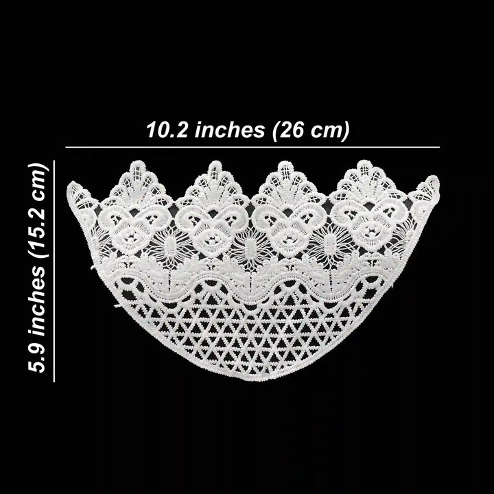 Pair Cross Floral Style Patch