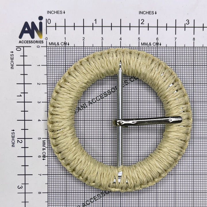 Raffia buckle