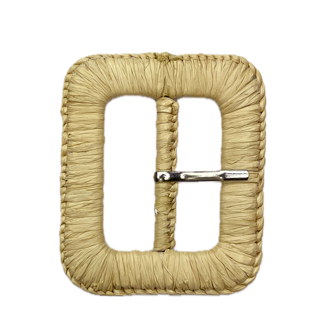 Prong Fashionable Raffia Buckle for Clothing