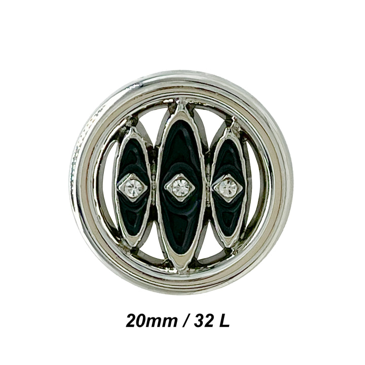 Inlay Design Metal Buttons