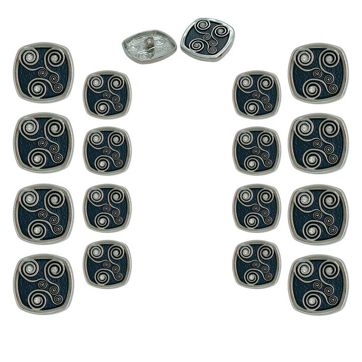 Decorative Pearl Apparel Metal Buttons