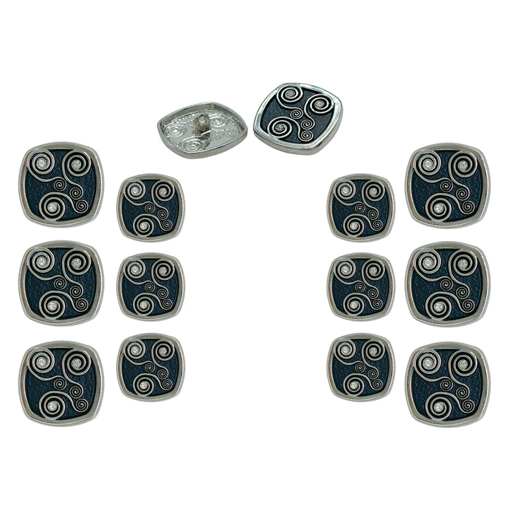 Decorative Pearl Apparel Metal Buttons