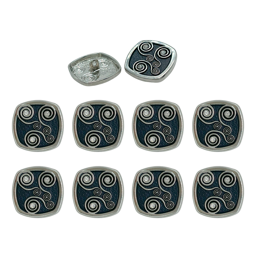 Decorative Pearl Apparel Metal Buttons