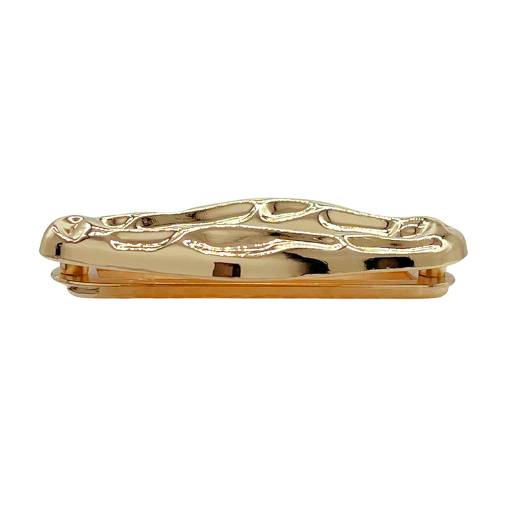 Organic Shaped Gold Buckle