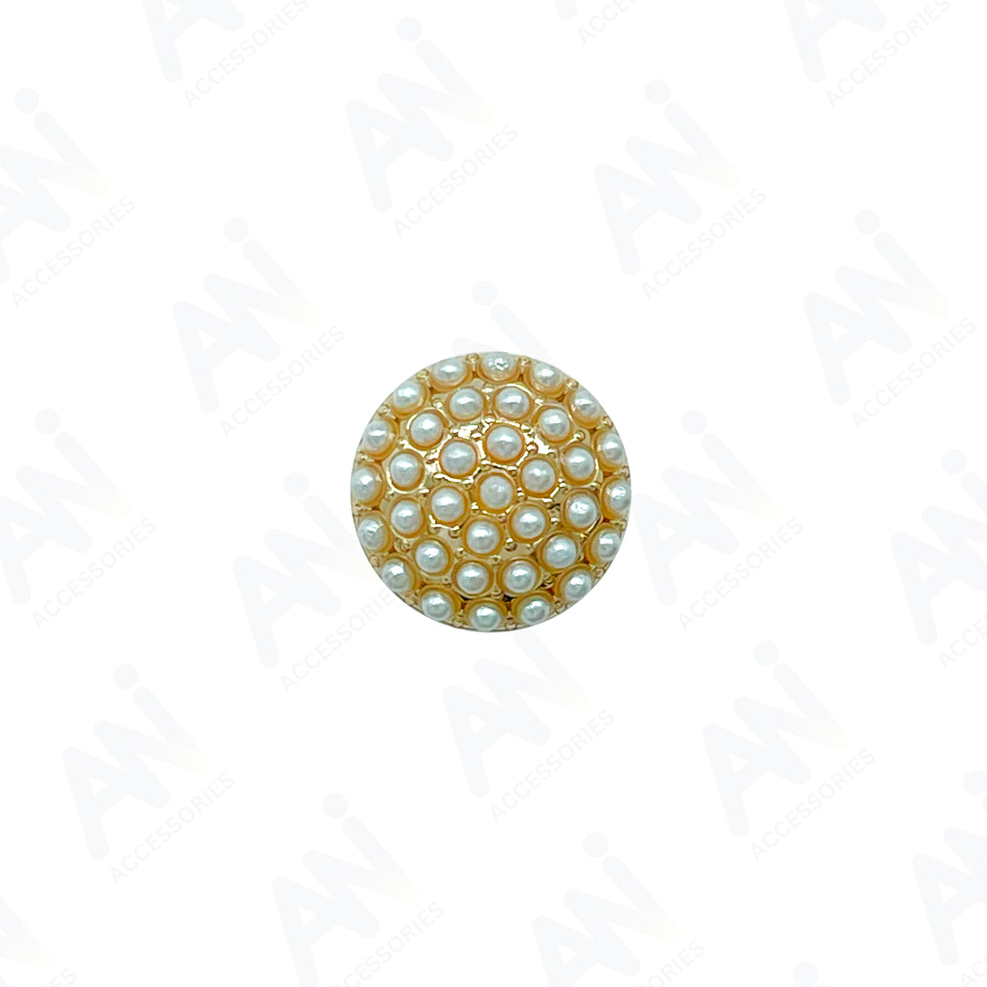 Decorative Pearl Button for Clothing and Crafting