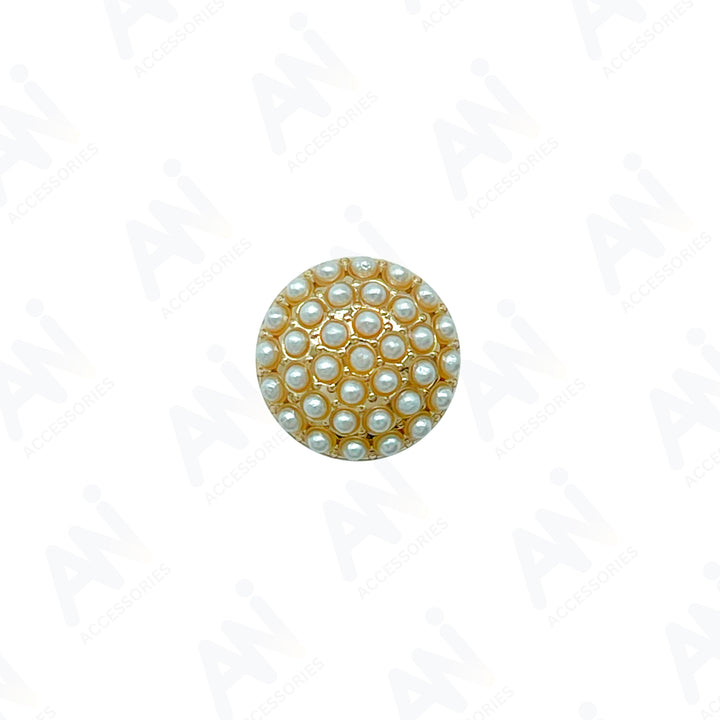 Decorative Pearl Button for Clothing and Crafting