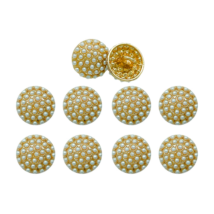 Decorative Pearl Button for Clothing and Crafting