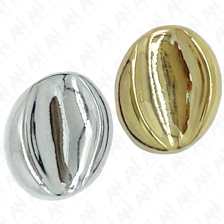 Modern Oval Button for Clothing and Crafts