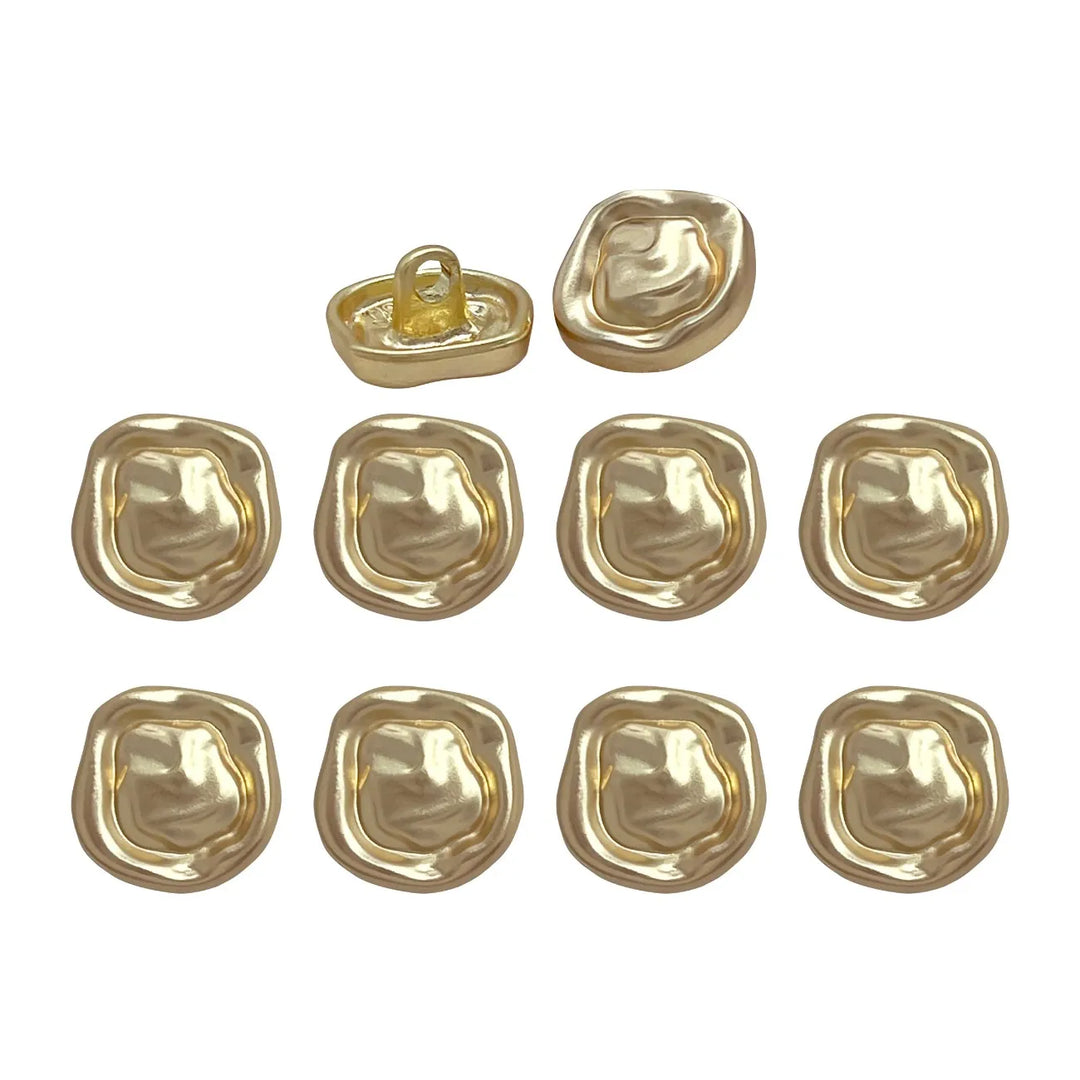 Irregular Shape Metal Button