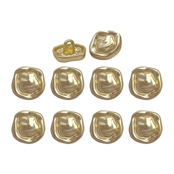 Irregular Shape Metal Button