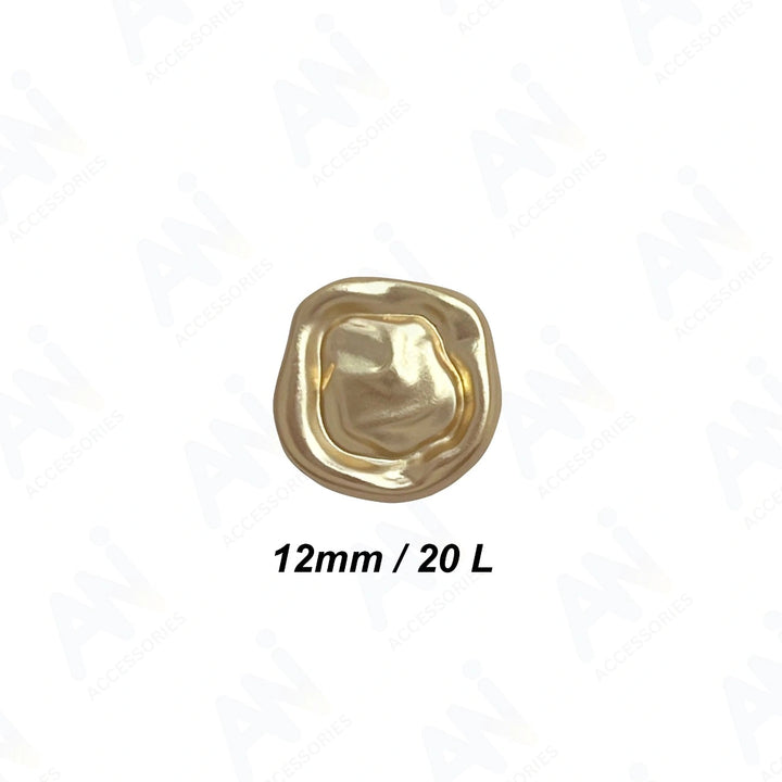 Irregular Shape Metal Button