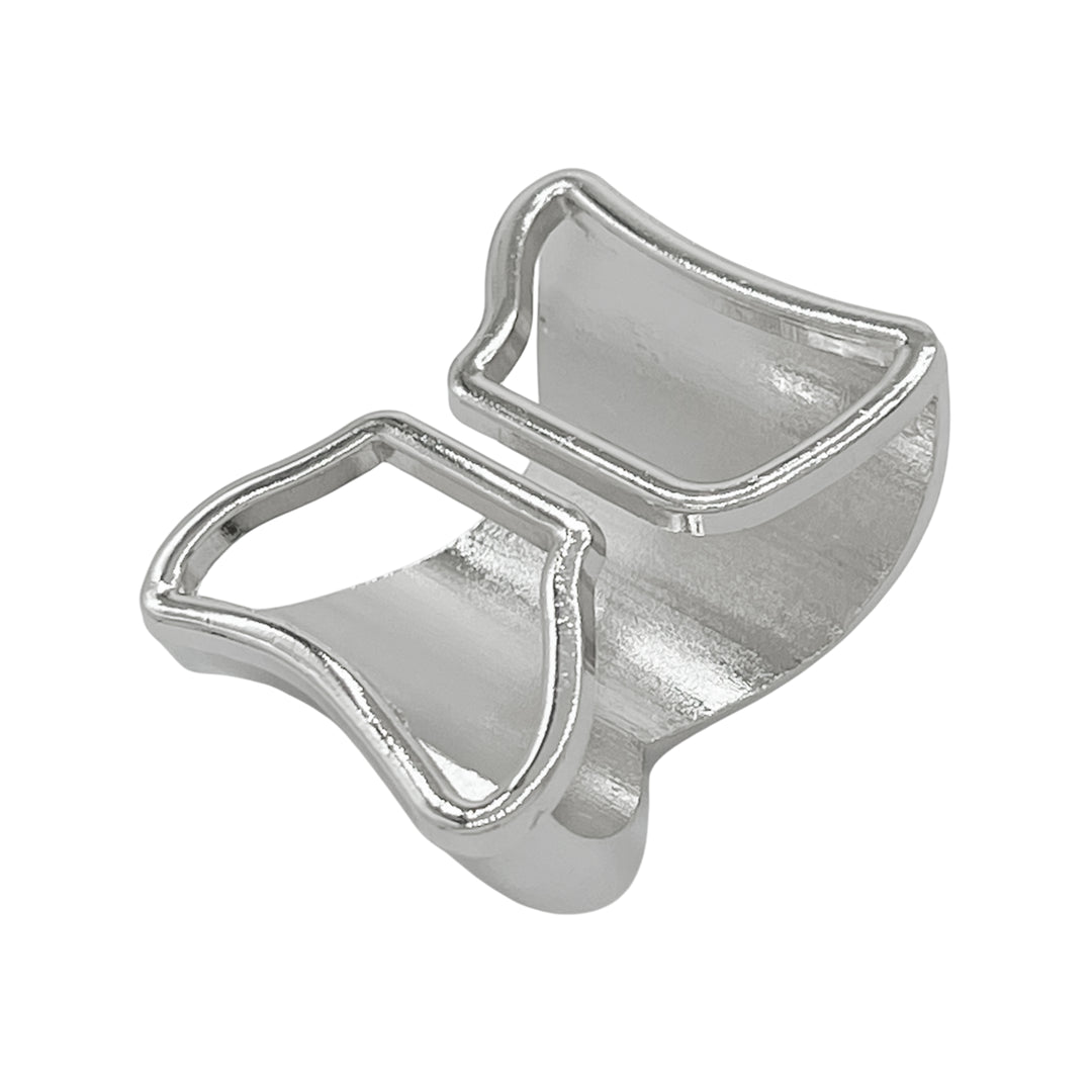 Twisted Design Metal Buckle