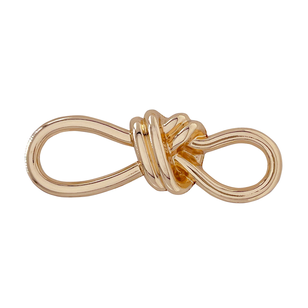 Gold Knot Metal Buckle