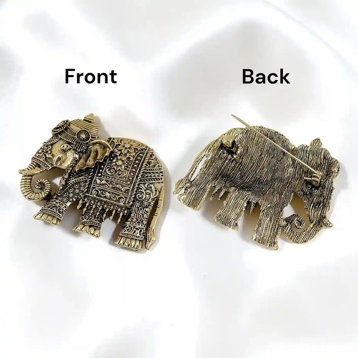 Combo Pack Elephant Brooch & Elephant Buttons