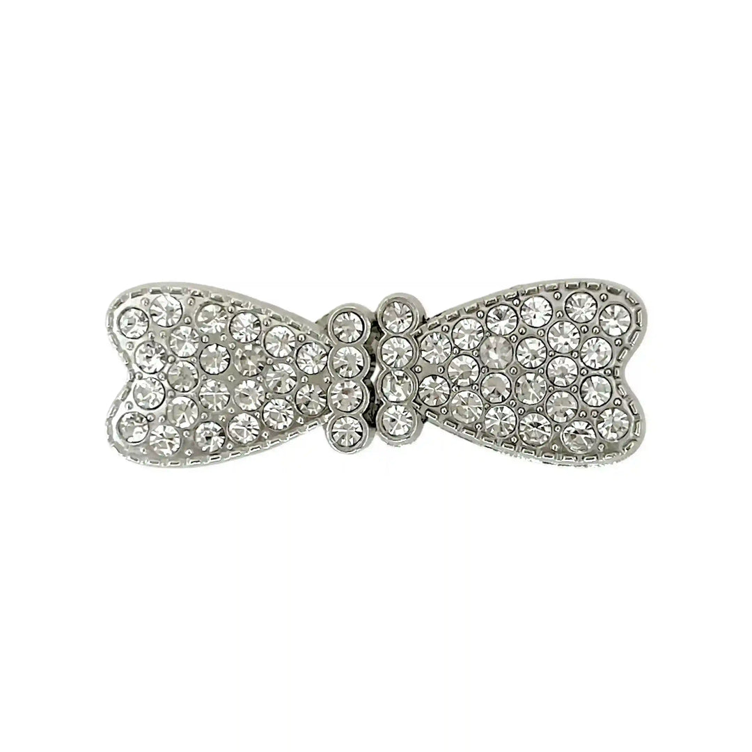 Elegant Rhinstone Bow Frog Closure Buttons