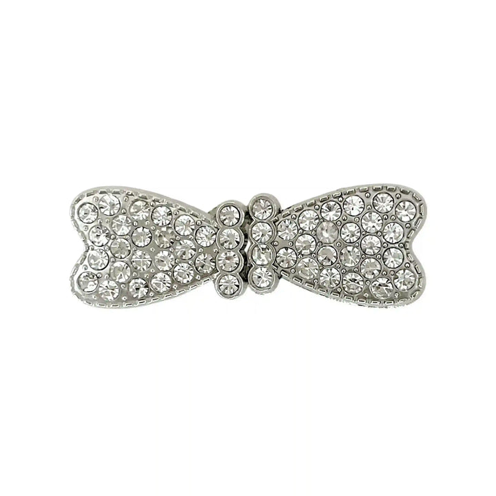 Elegant Rhinstone Bow Frog Closure Buttons