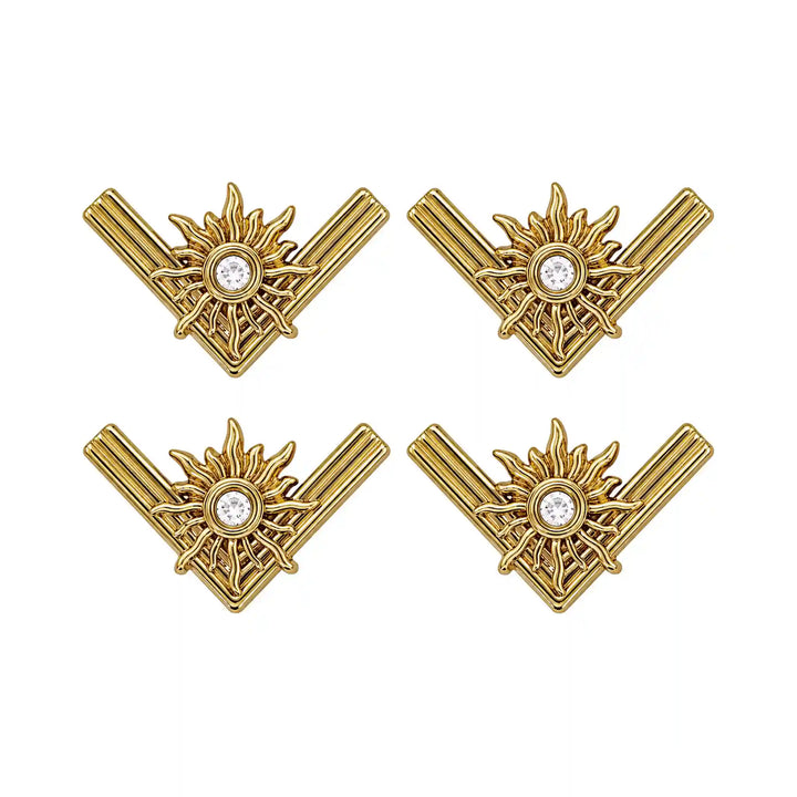 Sunburst Chevron Collar Tip