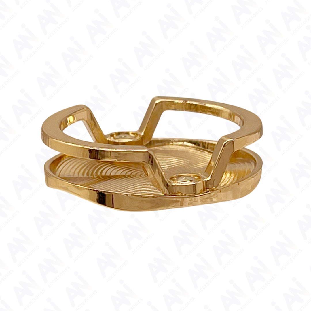 Concentric Circle Metal Buckle