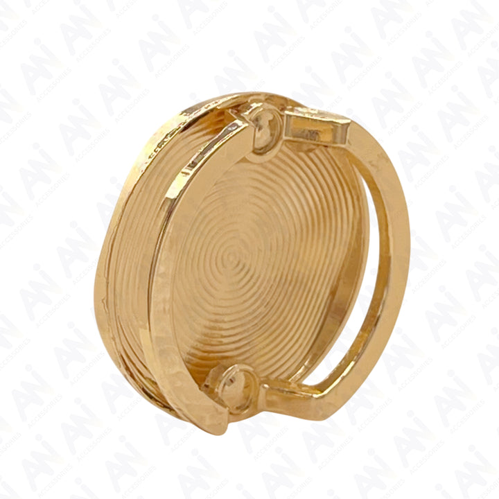 Concentric Circle Metal Buckle