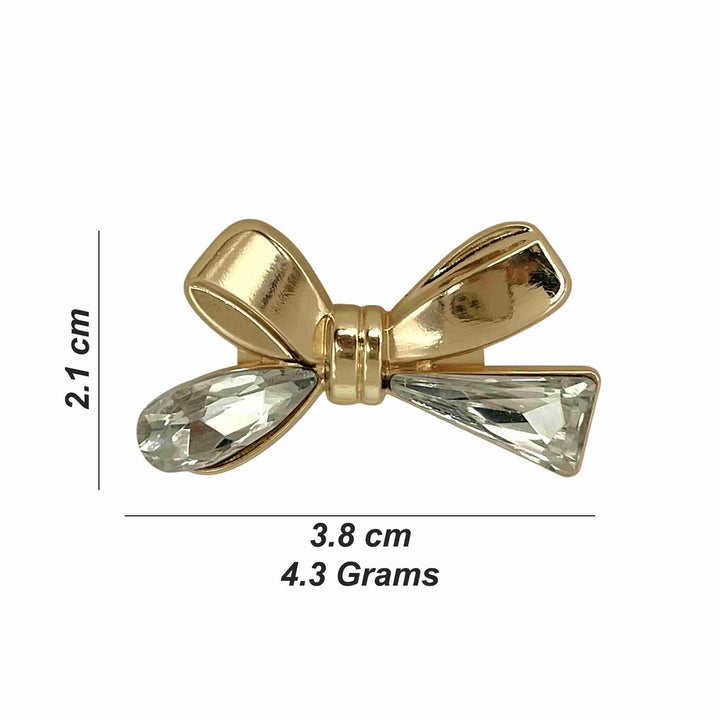 Bow Brooch Rhinestone Brooch