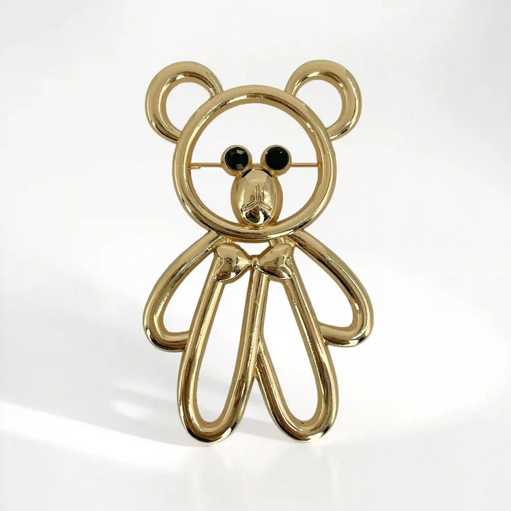 Teddy Bear Pin Brooch