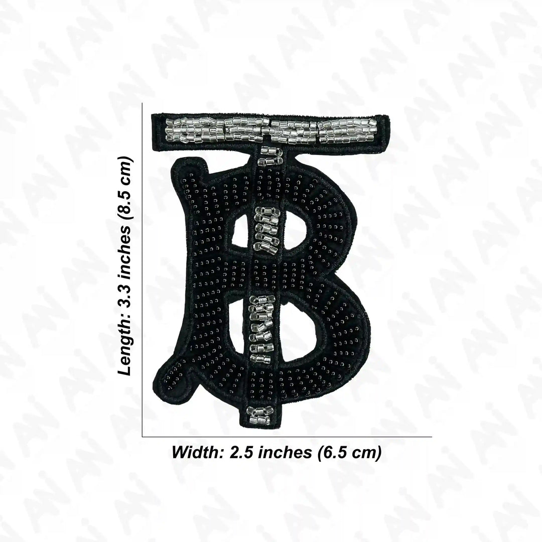 Letter B Beads Patch
