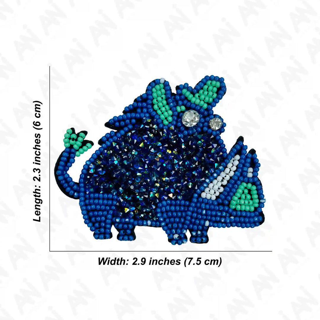 Pumbaa Inspired Bead Patch