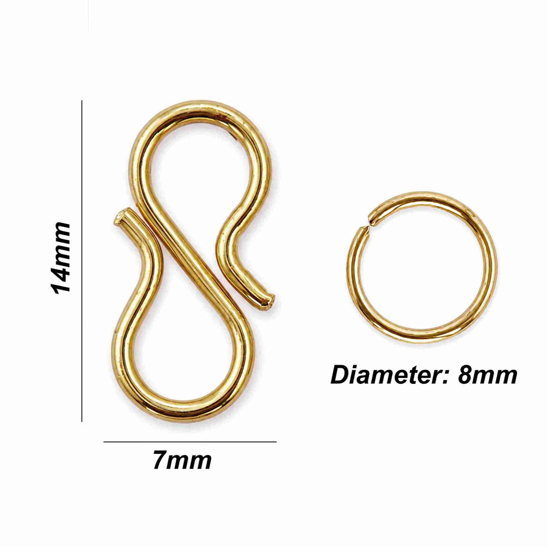 Hook and Eye Closure Set