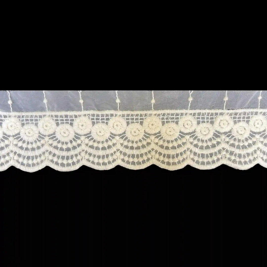 Organza Picot Edge Lace | 2 Meters | CE-10