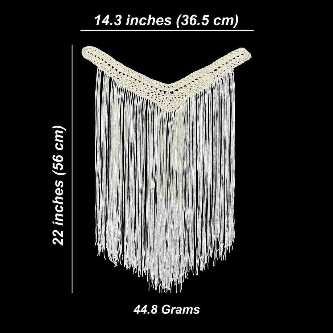 Elegant Fringe Neckline