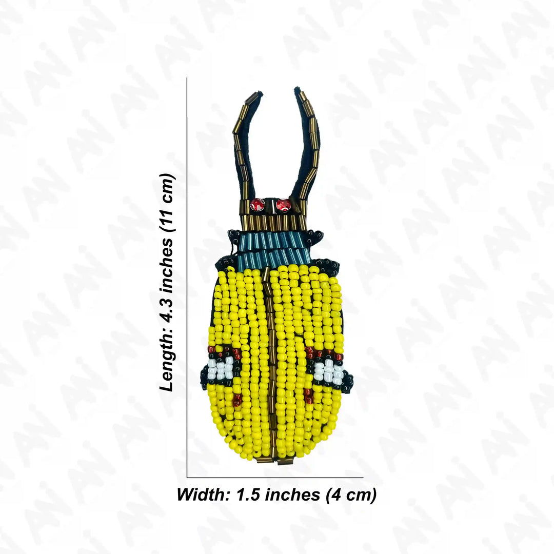 Beaded Beetle Patch