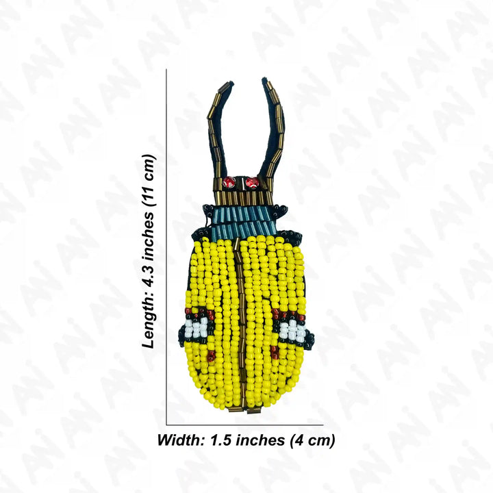 Beaded Beetle Patch
