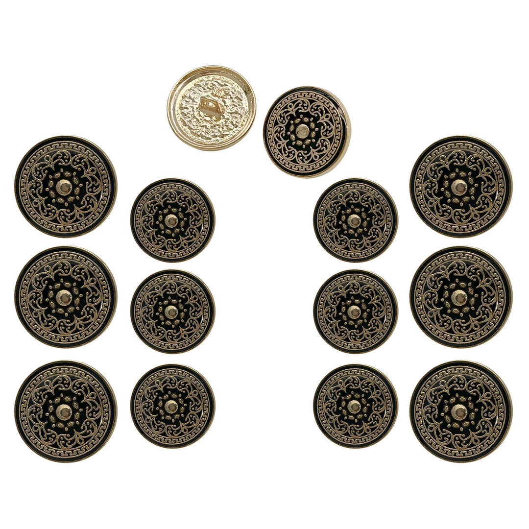 Royal Elegance Metal Buttons