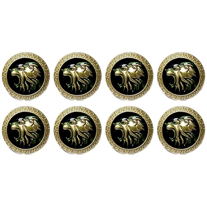 Royal Roars Lion Abs Shank Buttons