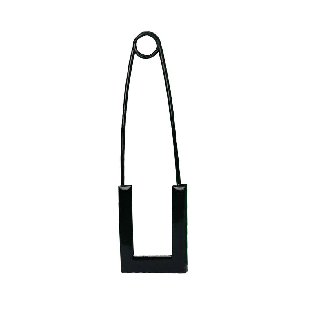 Everyday Essential Neon Green Fancy Safety Pin Brooch