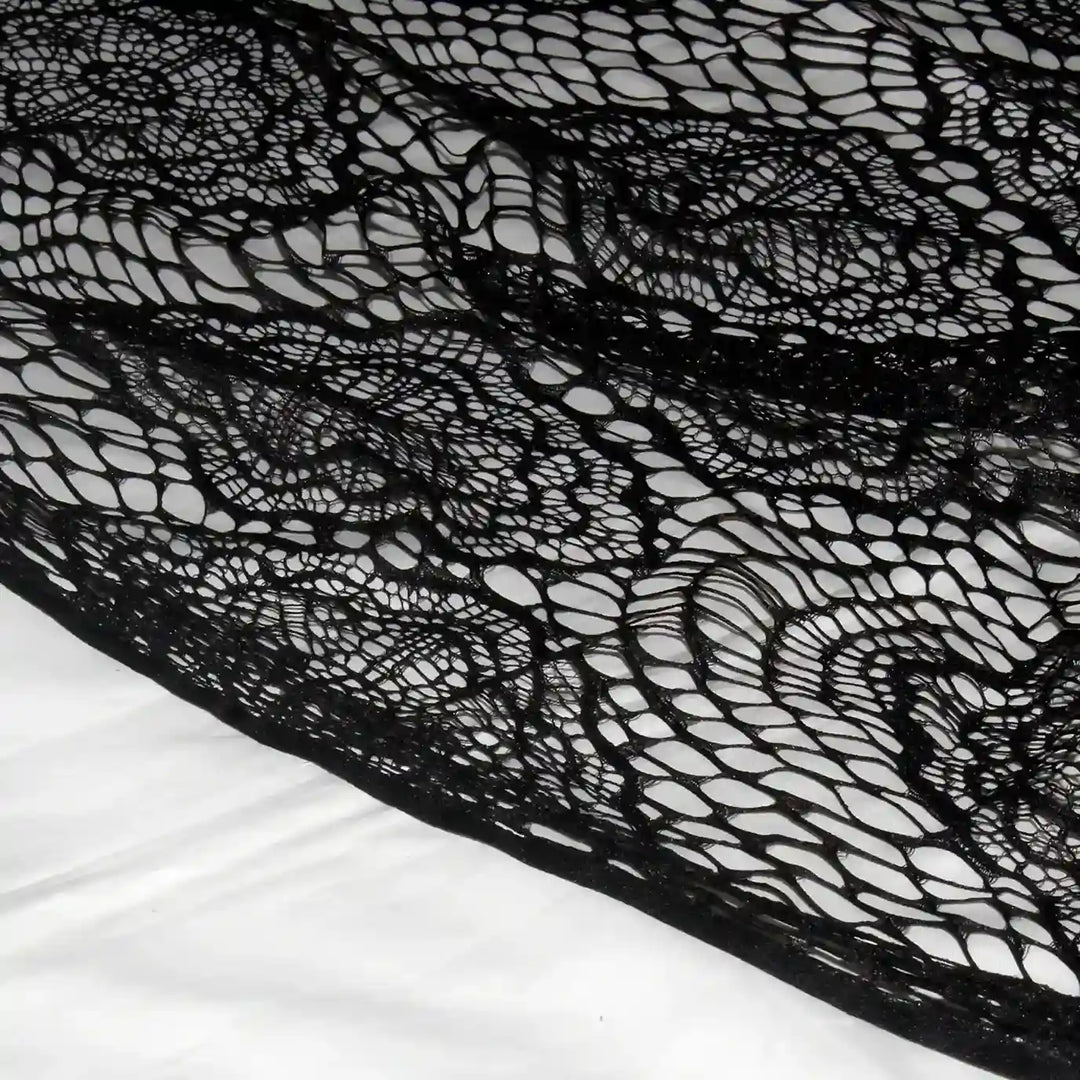3 Meters Length & 60 Inches Width | Chantilly Lace Fabric