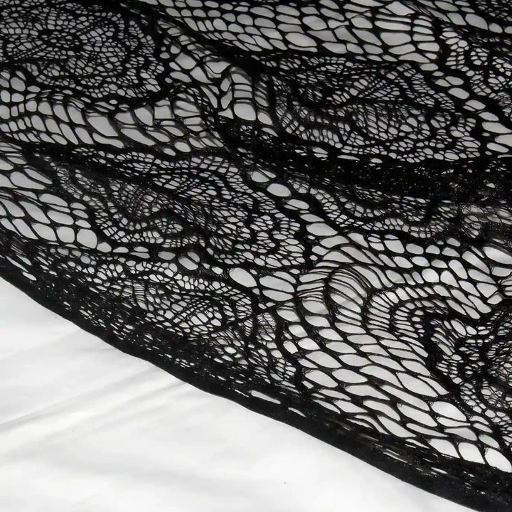 3 Meters Length & 60 Inches Width | Chantilly Lace Fabric