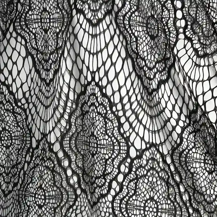 3 Meters Length & 60 Inches Width | Chantilly Lace Fabric