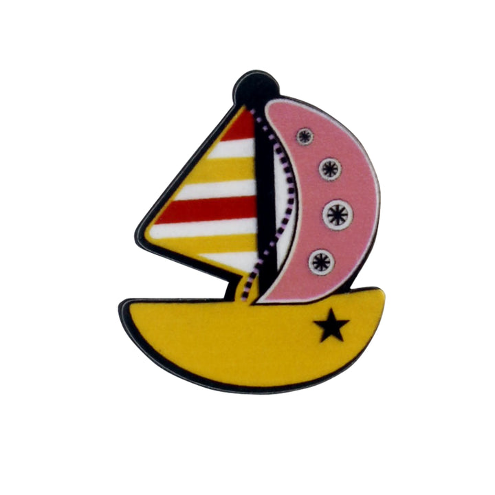 Little Sailor Boat Brooch