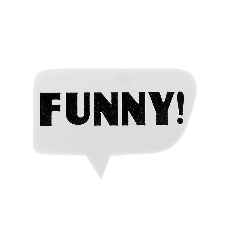 Funny Word Bubble Pin