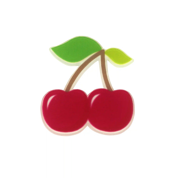 Red Cherry Pin Brooch