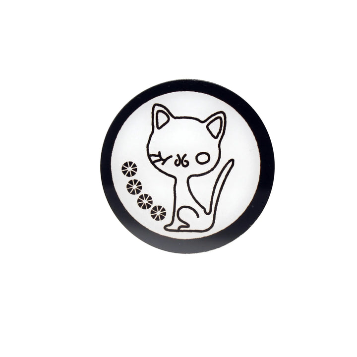 Whimsical Kitty Brooch