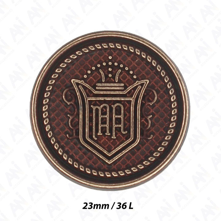 Royal Regalia Antique Metal Buttons