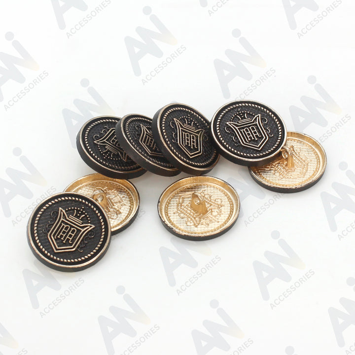 Royal Regalia Antique Metal Buttons